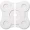 Ekena Millwork Luna Architectural Grde PVC Contemporary Ceiling Medallion, Two Piece, 36"OD x 3"ID x 12 1/2"C x 1"P CMP36LA2-03000 - alternate 1